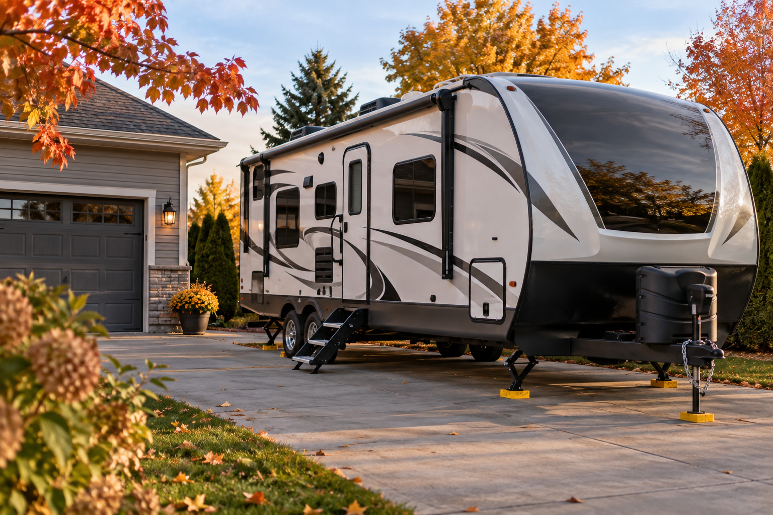 its time to winterize RVs and campers in kingsville with plumbing antifreeze from queen's auto